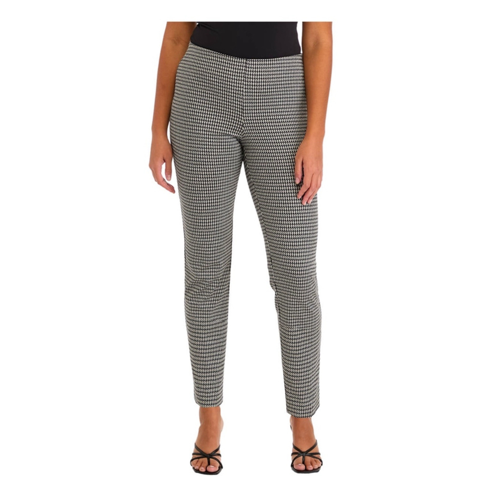 Women's Express Black & White Gingham Pants XS